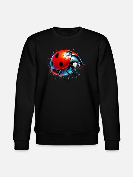Coccinelle - Sweat bio CHANGER Stanley/Stella Unisexe - noir