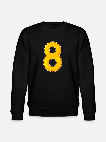 8 Yellow - Stanley/Stella CHANGER Unisex Organic Sweatshirt - black