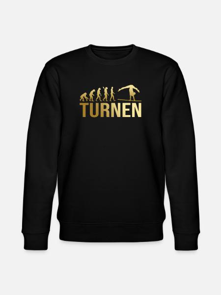 Evolution Turnen - Stanley/Stella Unisex Bio-Sweatshirt CHANGER - Schwarz