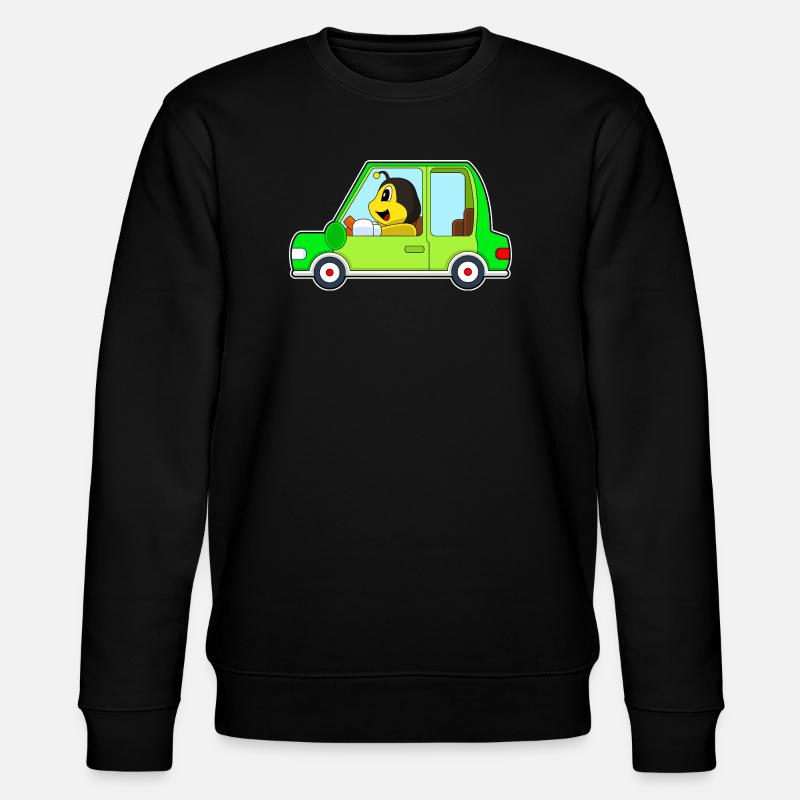 Bee Car - Stanley/Stella CHANGER Unisex Organic Sweatshirt - black