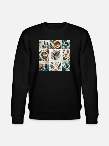 Nature in Art - Stanley/Stella CHANGER Unisex Organic Sweatshirt - black
