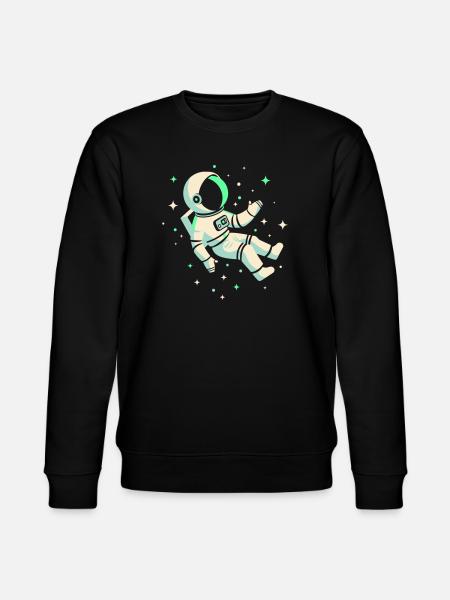 Astronaute - Sweat bio CHANGER Stanley/Stella Unisexe - noir