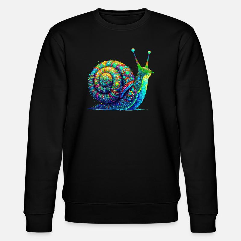 Escargot - Sweat bio CHANGER Stanley/Stella Unisexe - noir