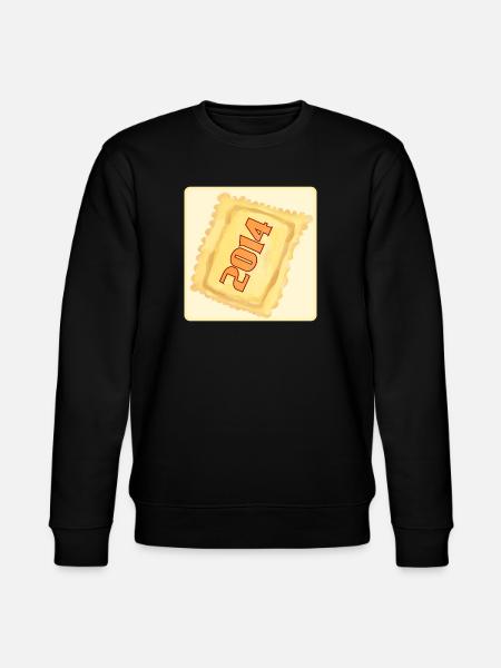 12th BIRTHDAY 2014 - RAVIOLI DUMPLINGS - Stanley/Stella CHANGER Unisex Organic Sweatshirt - black