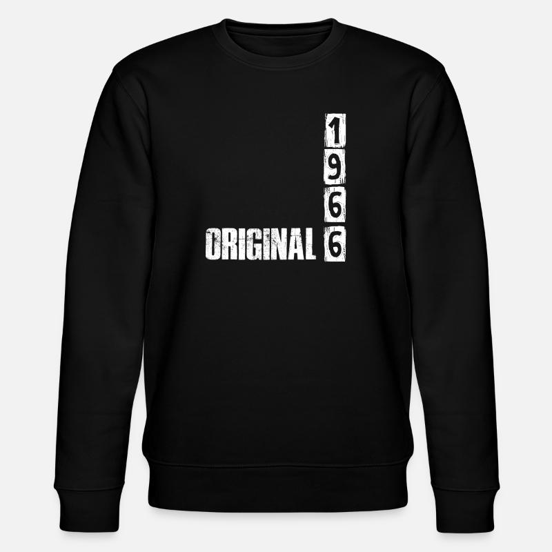 Millésime 1966 - Sweat bio CHANGER Stanley/Stella Unisexe - noir