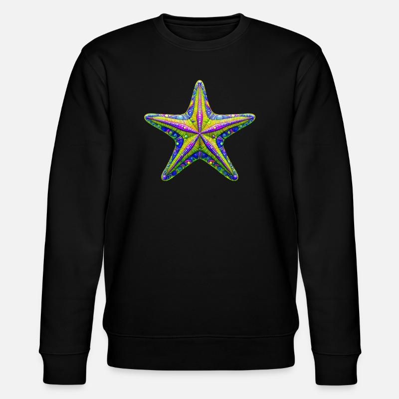 Étoile de mer - Sweat bio CHANGER Stanley/Stella Unisexe - noir