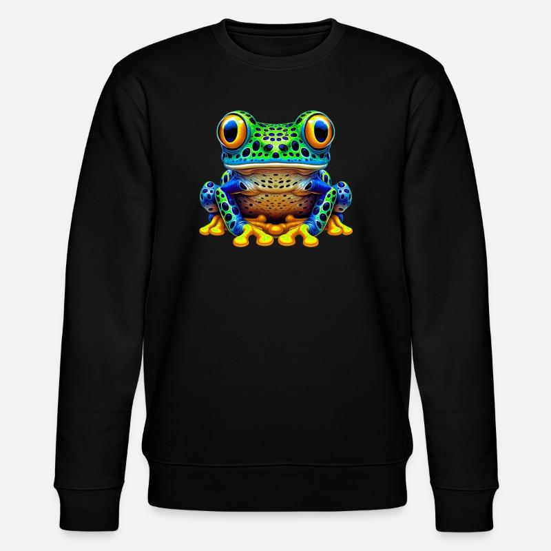 Grenouille - Sweat bio CHANGER Stanley/Stella Unisexe - noir