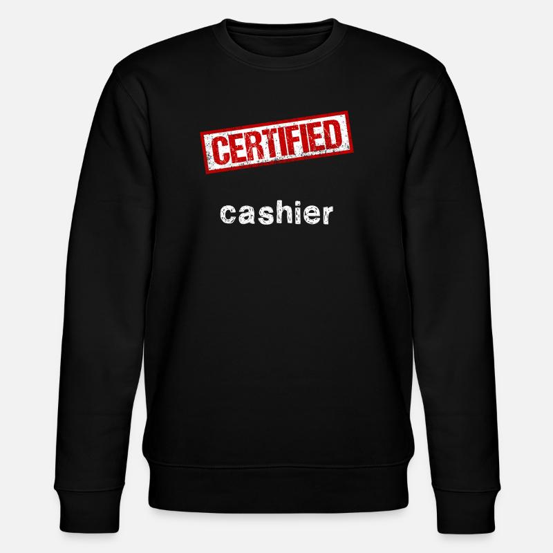 Caissier - Sweat bio CHANGER Stanley/Stella Unisexe - noir
