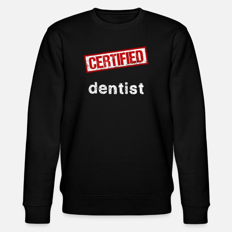 Dentiste - Sweat bio CHANGER Stanley/Stella Unisexe - noir