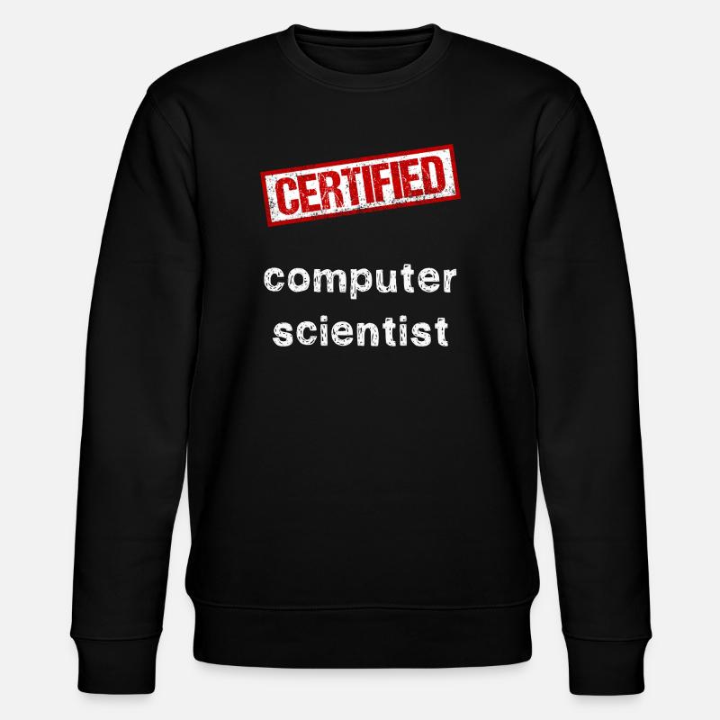 Computer scientist - Stanley/Stella CHANGER Unisex Organic Sweatshirt - black