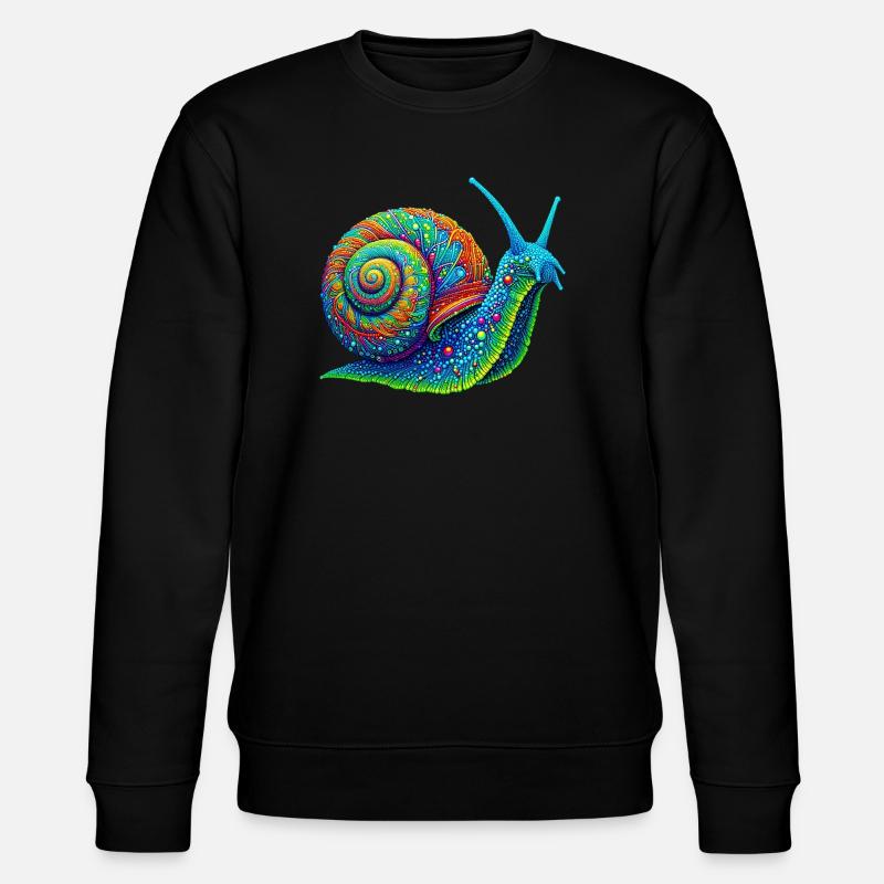Escargot - Sweat bio CHANGER Stanley/Stella Unisexe - noir