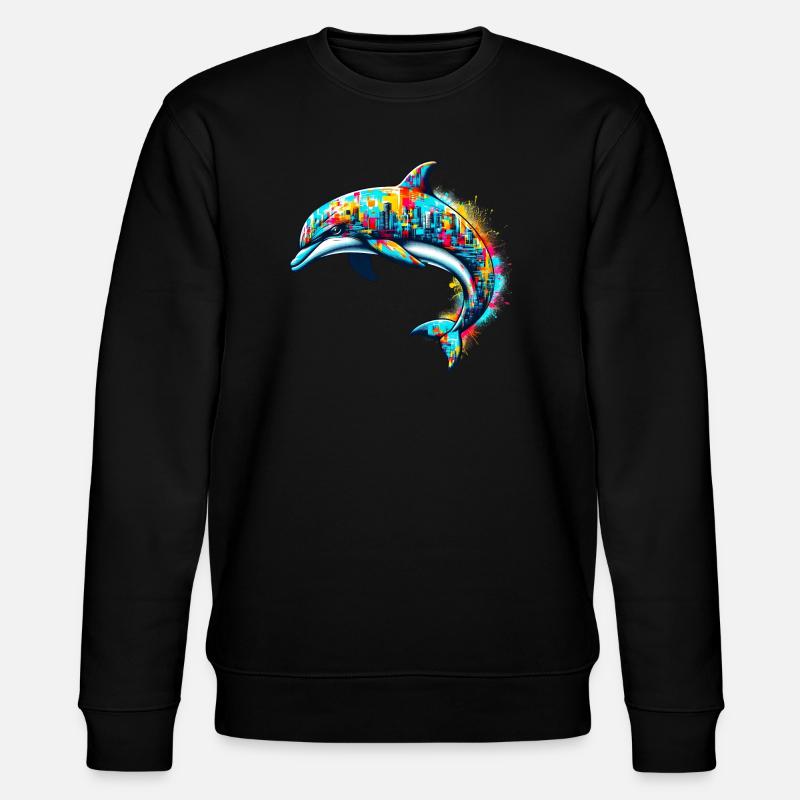 Dauphin - Sweat bio CHANGER Stanley/Stella Unisexe - noir