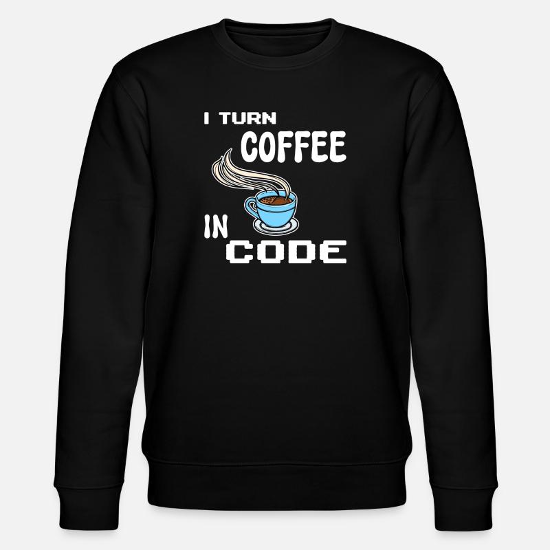 Developer Computerfreak Statement Programmierer - Stanley/Stella Unisex Bio-Sweatshirt CHANGER  - Schwarz