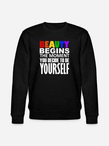 LGBTQIA+ - Stanley/Stella CHANGER Unisex Organic Sweatshirt - black