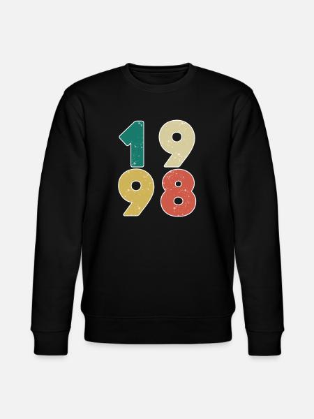 1998 - Year 1998 - Year 1998 - Stanley/Stella CHANGER Unisex Organic Sweatshirt - black