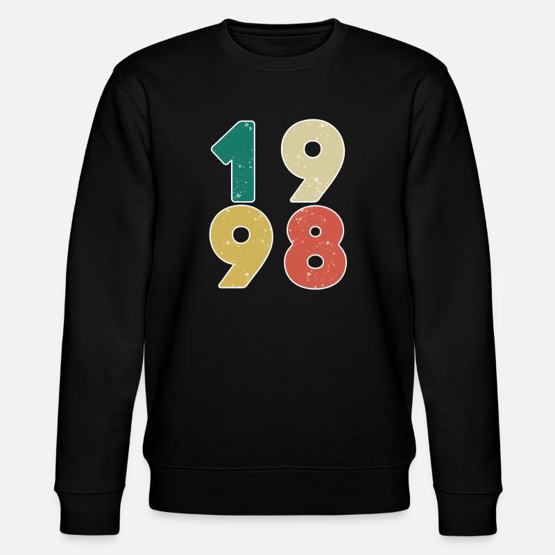 1998 - Année 1998 - Année 1998 - Sweat bio CHANGER Stanley/Stella Unisexe - noir