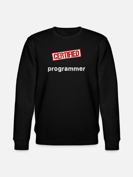 Programmeur - Sweat bio CHANGER Stanley/Stella Unisexe - noir
