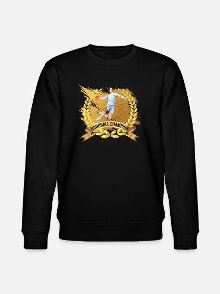 Handball Champion - Stanley/Stella Unisex Bio-Sweatshirt CHANGER  - Schwarz