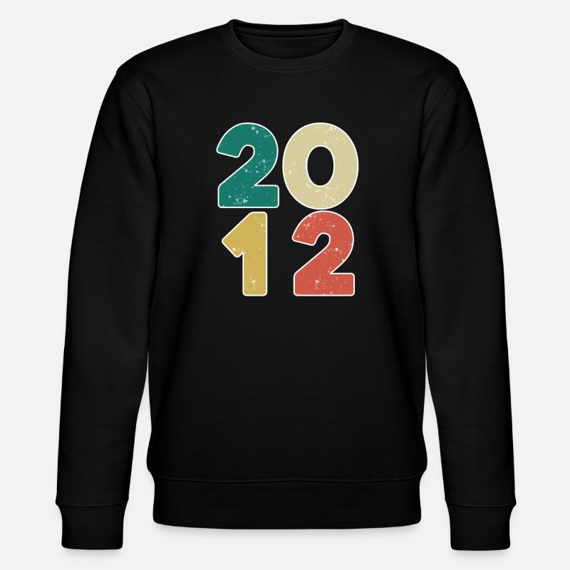 2012 - Année 2012 - Année 2012 - Sweat bio CHANGER Stanley/Stella Unisexe - noir