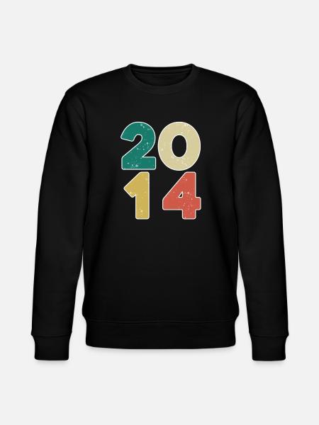 2014 - Year 2014 - Year 2014 - Stanley/Stella CHANGER Unisex Organic Sweatshirt - black