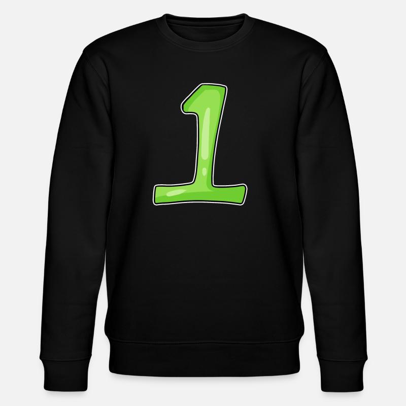 Numéro 1 Vert - Sweat bio CHANGER Stanley/Stella Unisexe - noir