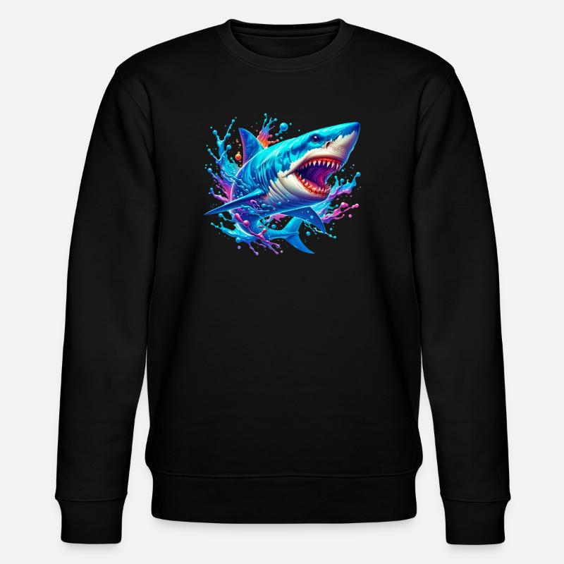 Requin - Sweat bio CHANGER Stanley/Stella Unisexe - noir