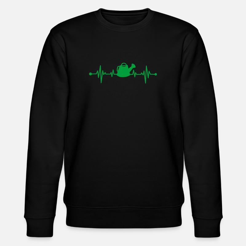 Garten Gartenarbeit Gießkanne - Stanley/Stella Unisex Bio-Sweatshirt CHANGER  - Schwarz