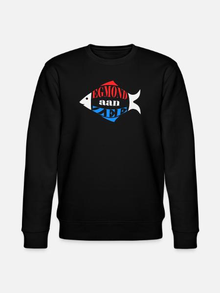 Egmond aan Zee - Stanley/Stella Unisex Bio-Sweatshirt CHANGER  - Schwarz