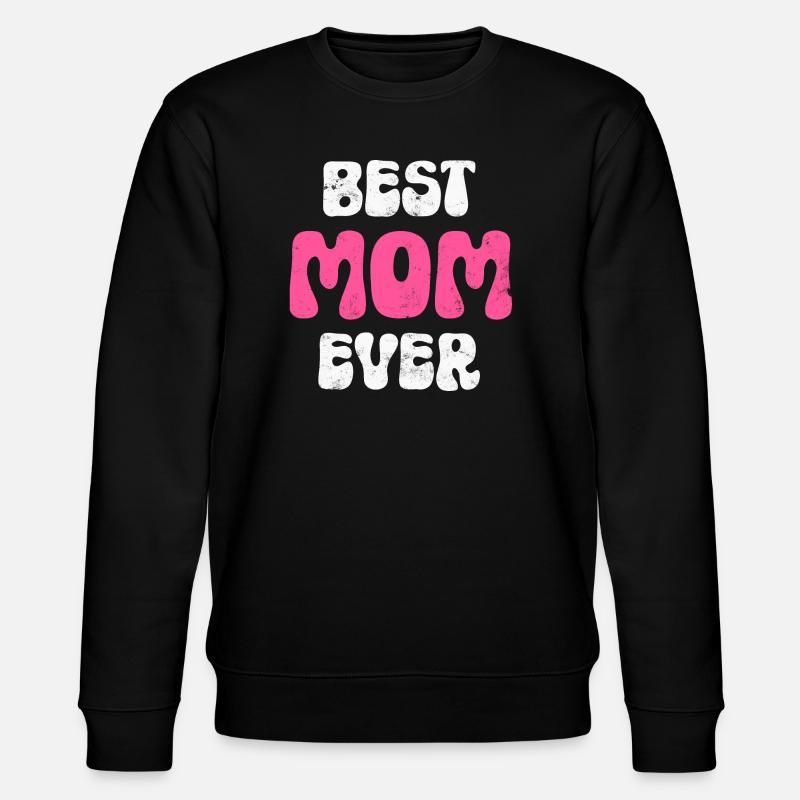 Mutter Mama - Stanley/Stella Unisex Bio-Sweatshirt CHANGER  - Schwarz