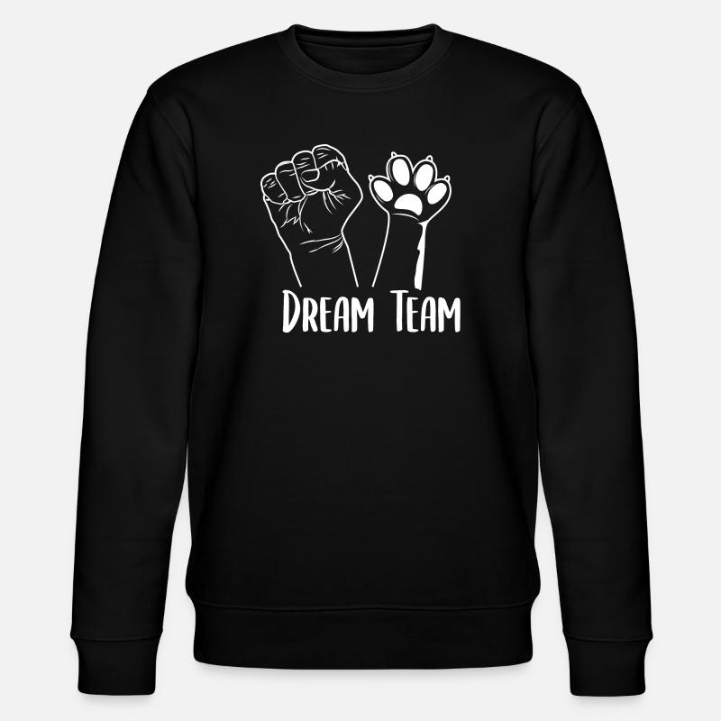 Dream Team - Stanley/Stella Unisex Bio-Sweatshirt CHANGER  - Schwarz