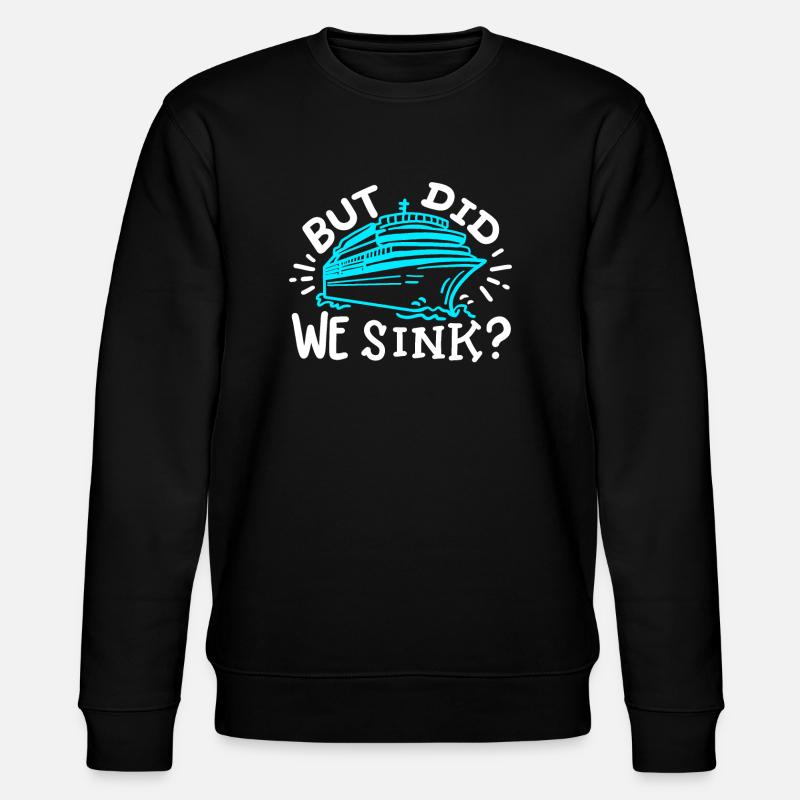Kreuzfahrtschiff Kreuzfahrt - Stanley/Stella Unisex Bio-Sweatshirt CHANGER  - Schwarz
