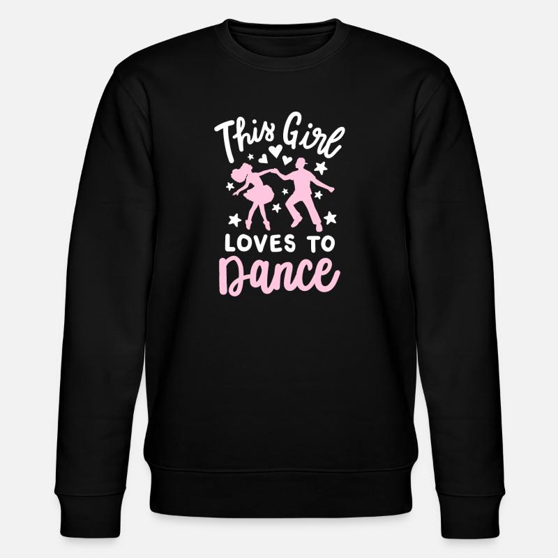 Tanzen Tänzerin - Stanley/Stella Unisex Bio-Sweatshirt CHANGER  - Schwarz