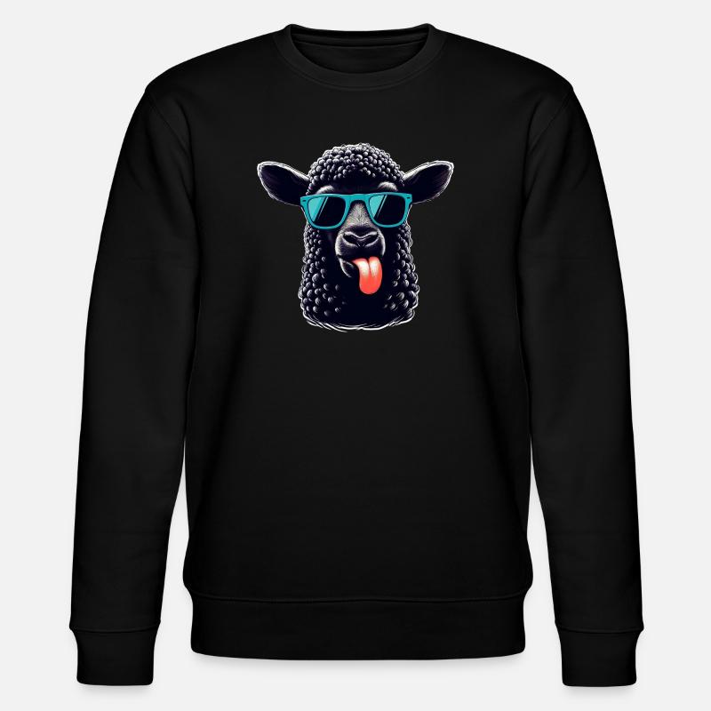 Mouton noir - Sweat bio CHANGER Stanley/Stella Unisexe - noir