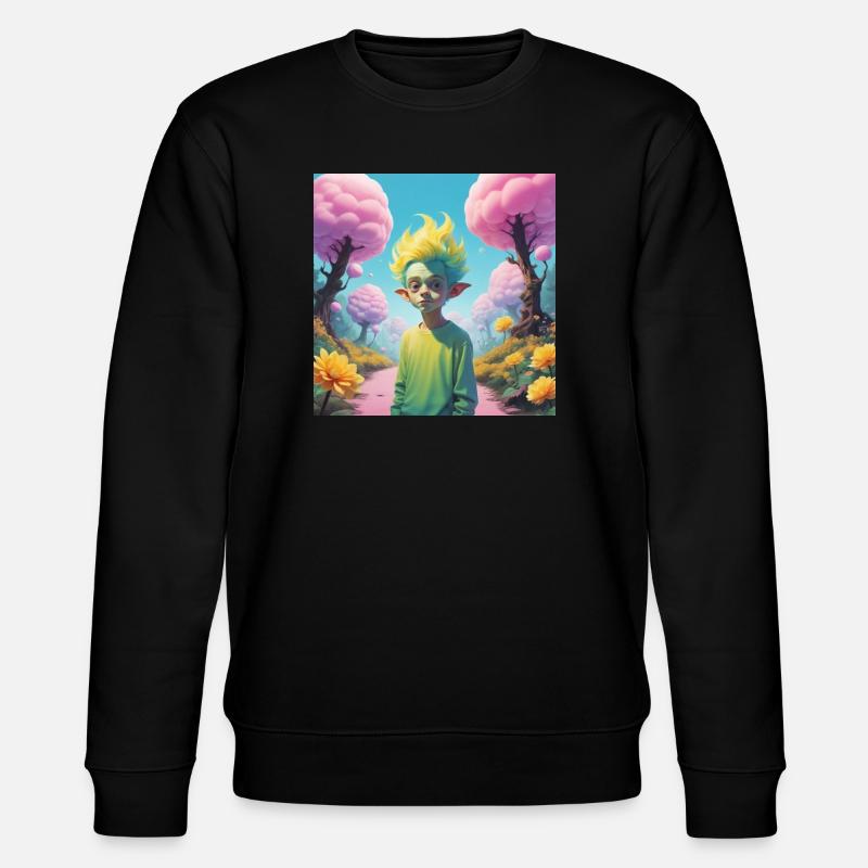 Goblin - Stanley/Stella Unisex Bio-Sweatshirt CHANGER  - Schwarz