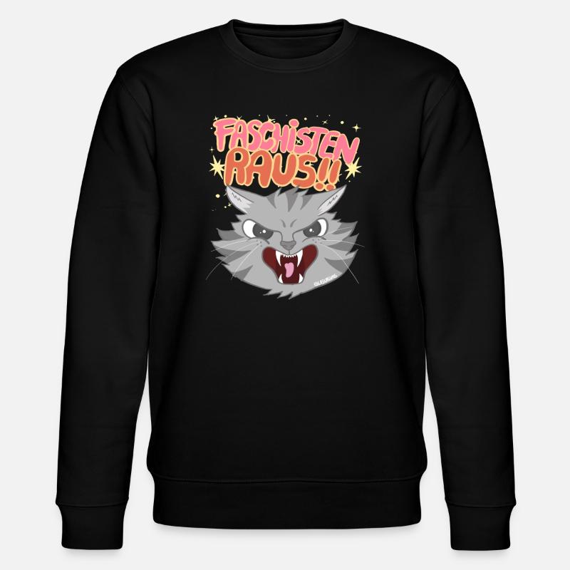 Fascistes dehors ! 2 - Sweat bio CHANGER Stanley/Stella Unisexe - noir