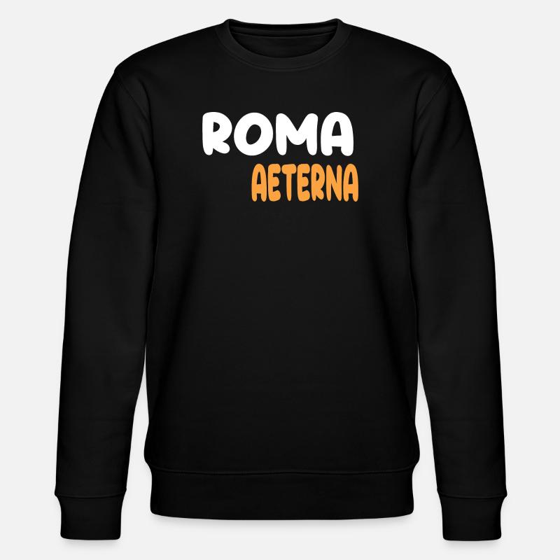 Roma Aeterna - Stanley/Stella Unisex Bio-Sweatshirt CHANGER  - Schwarz