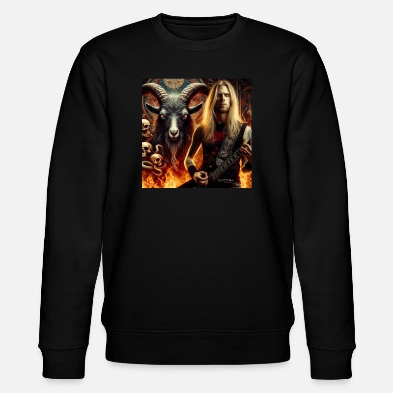 Guitariste infernal - Sweat bio CHANGER Stanley/Stella Unisexe - noir