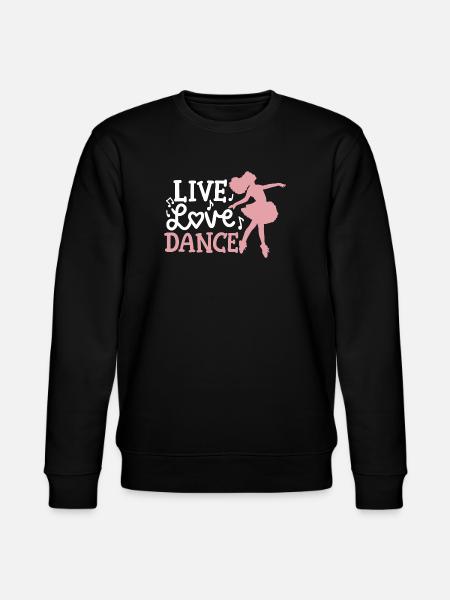 Ballett Tanzen Ballerina - Stanley/Stella Unisex Bio-Sweatshirt CHANGER  - Schwarz
