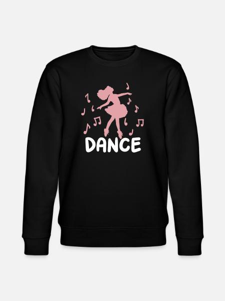 Ballett Tanzen Ballerina - Stanley/Stella Unisex Bio-Sweatshirt CHANGER - Schwarz