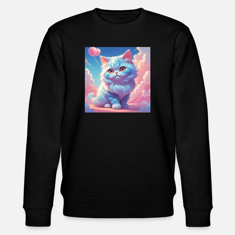 Chaton - Sweat bio CHANGER Stanley/Stella Unisexe - noir
