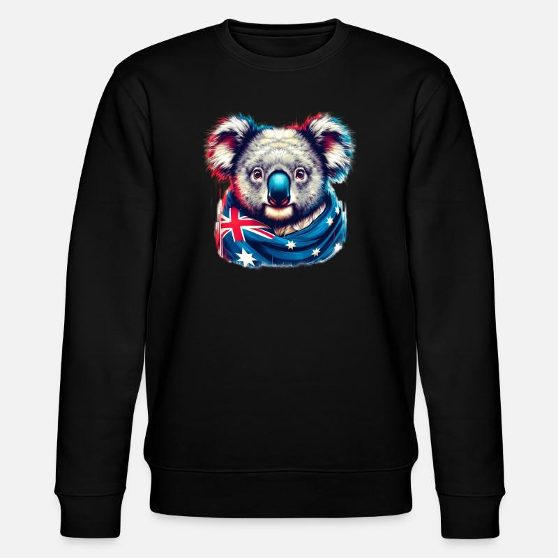 Koala - Sweat bio CHANGER Stanley/Stella Unisexe - noir
