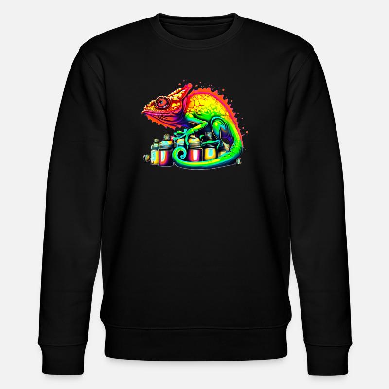 Chameleon - Stanley/Stella CHANGER Unisex Organic Sweatshirt - black