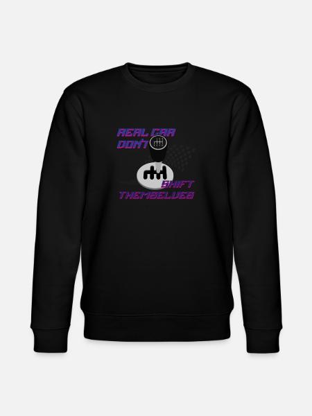 Real Car Shift Themes - Stanley/Stella Unisex Bio-Sweatshirt CHANGER - Schwarz