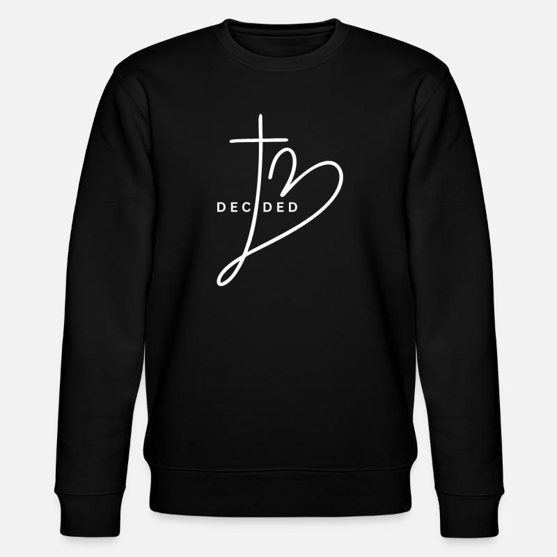 Decided - Stanley/Stella Unisex Bio-Sweatshirt CHANGER  - Schwarz