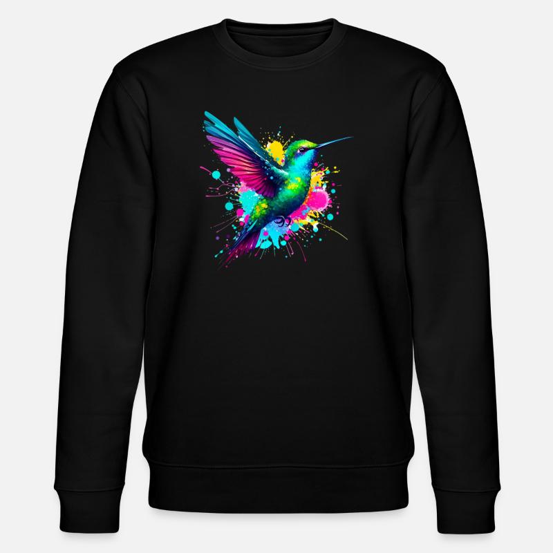 Colibri - Sweat bio CHANGER Stanley/Stella Unisexe - noir