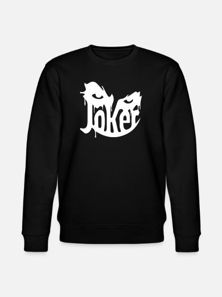Unique Joker Graphic Design - Stanley/Stella CHANGER Unisex Organic Sweatshirt - black