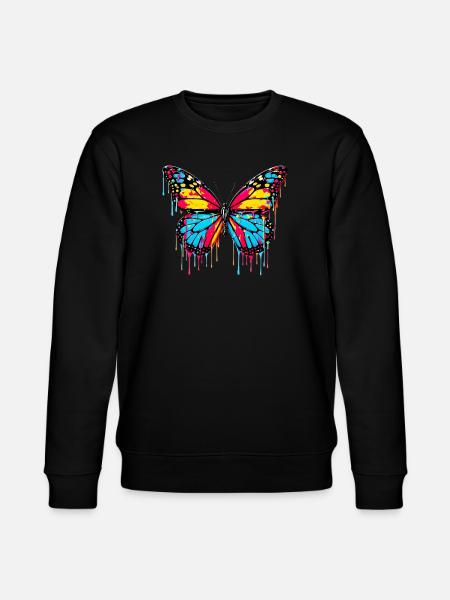 Papillon - Sweat bio CHANGER Stanley/Stella Unisexe - noir