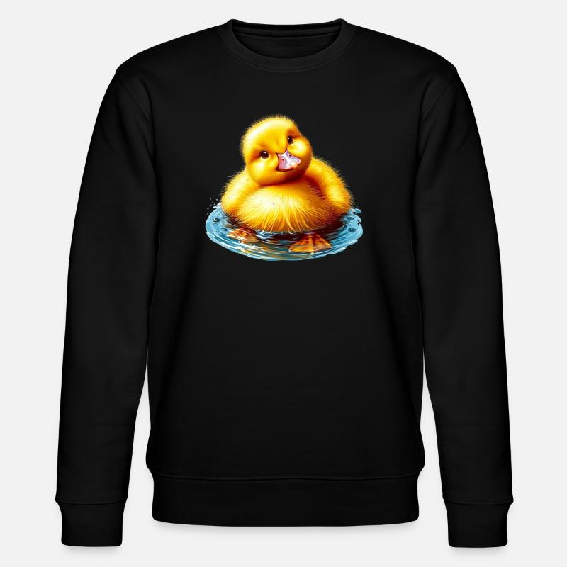 Caneton Canard Canard Canard - Sweat bio CHANGER Stanley/Stella Unisexe - noir