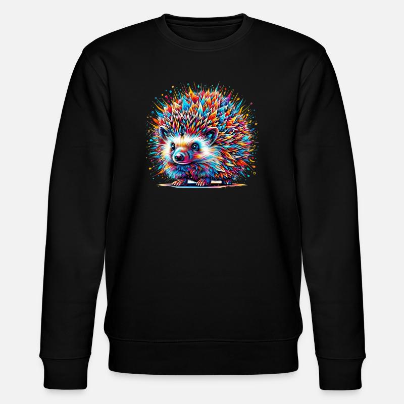 Hérisson - Sweat bio CHANGER Stanley/Stella Unisexe - noir