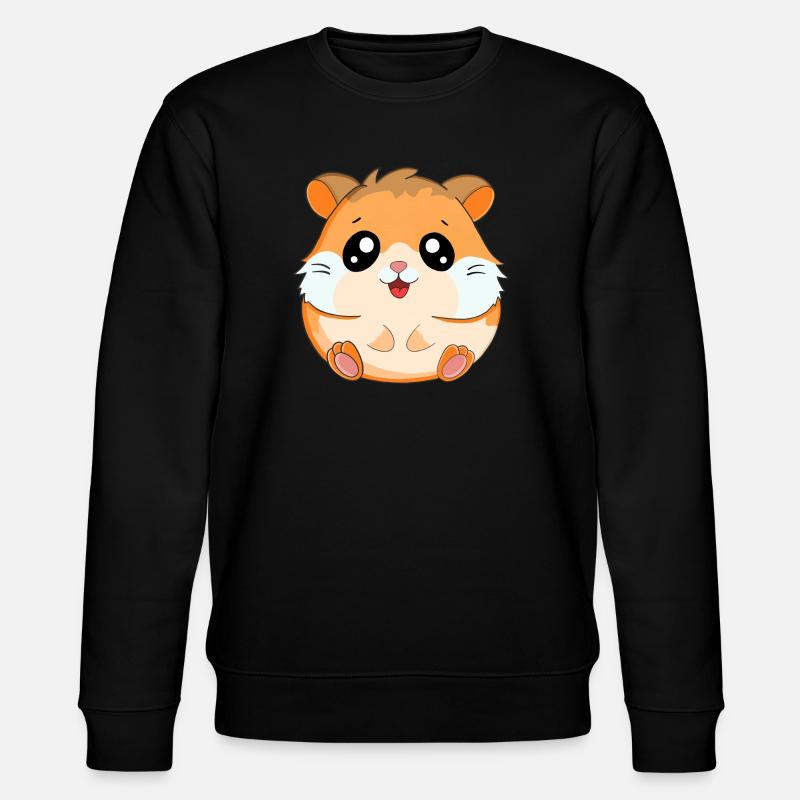 Hamster - Stanley/Stella Unisex Bio-Sweatshirt CHANGER  - Schwarz